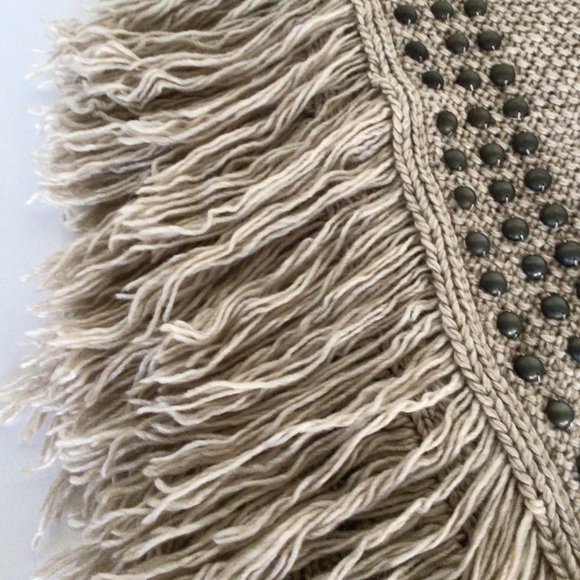 ALBERTO MAKALI WOOL STUDDED WRAP - Picture 15 of 15